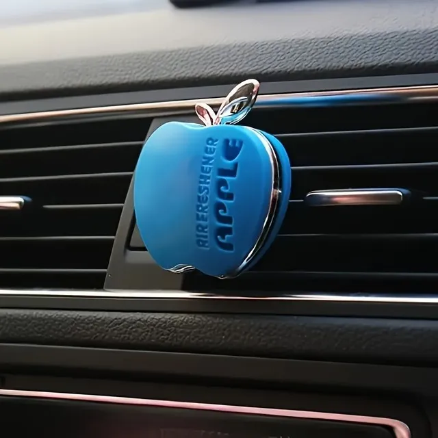 Car air freshener with an apple scent and essential oil diffuser