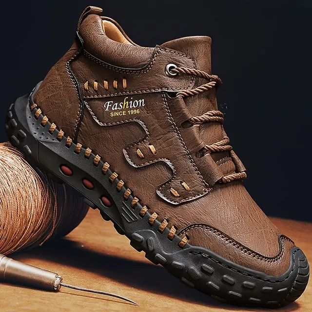 Men's outdoor hiking shoes and climbing with anti-slip sole