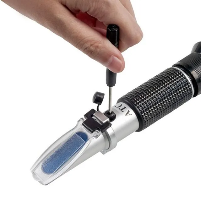 High quality refractometer for fruit pickers - alcohol meter