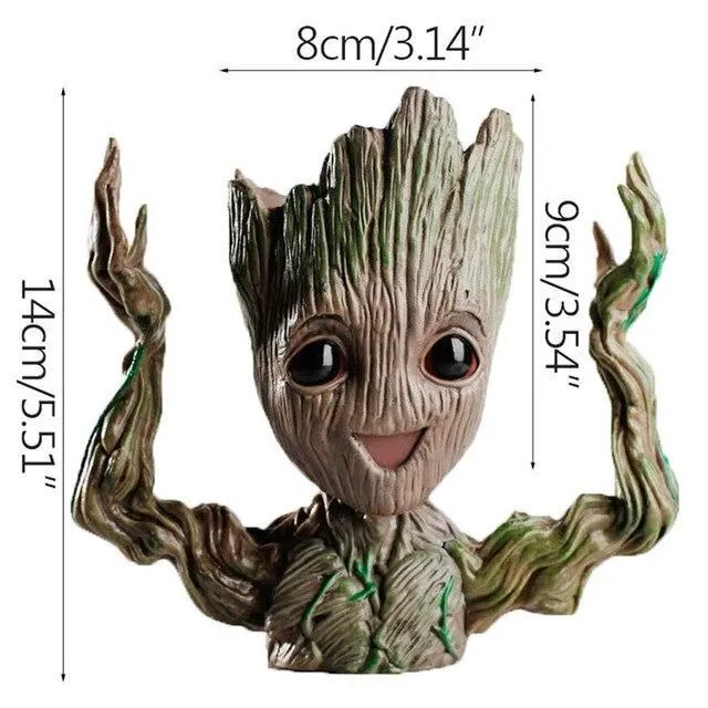 Baby Groot Flower Delivery hands-up