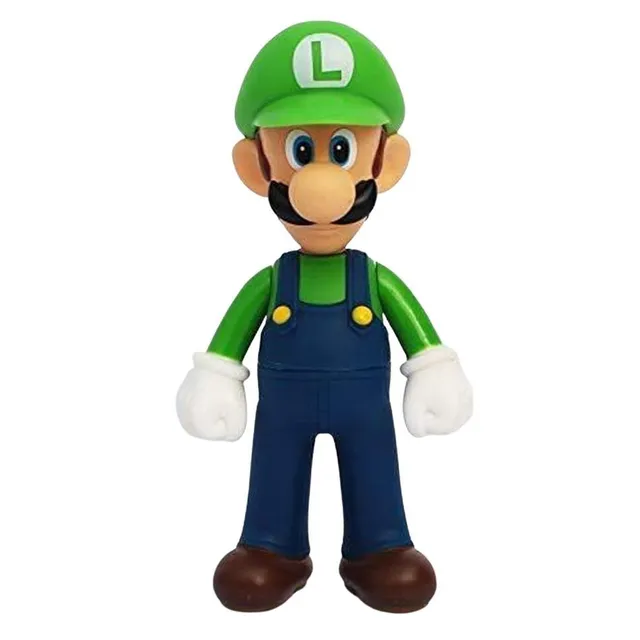 Gyerek figura mozgatható végtagok Super Mario design