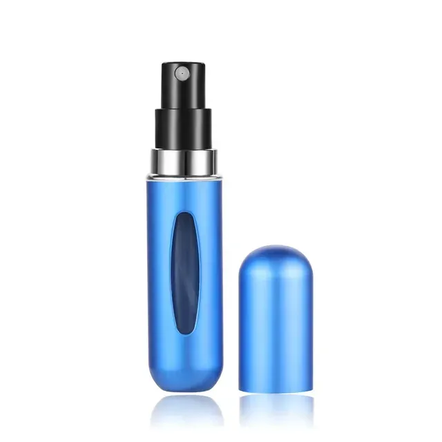 Mini recipient practic portabil pentru parfum - indicator de cantitate în interior, mai multe variante de culori