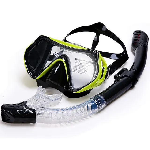 Professional diving set - diving mask + snorkel