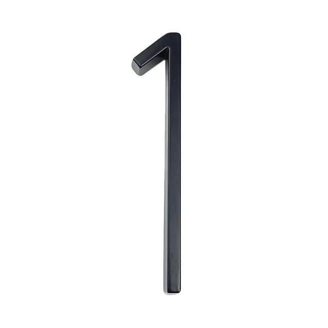 Modern house numbers