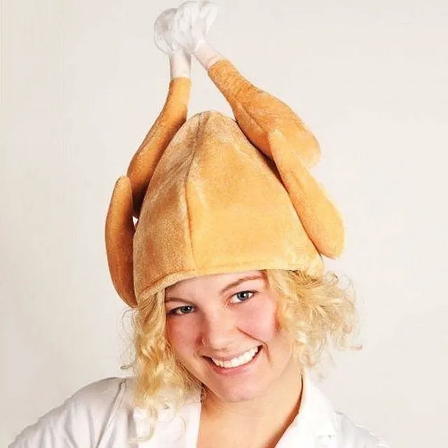 Casquette de fête en forme de poulet Chiki