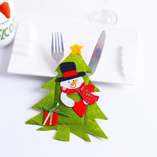 Christmas cutlery case 25