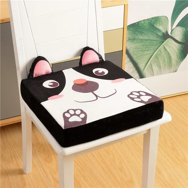 Children's chair seat cushion animal