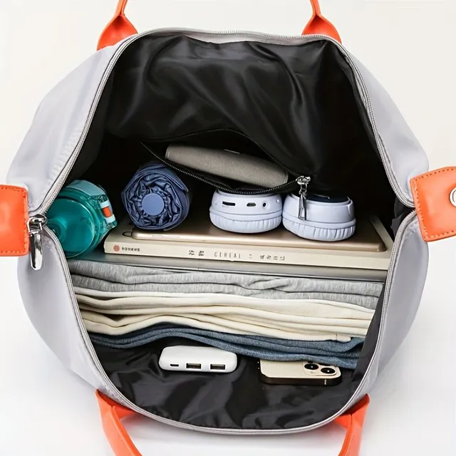 Cestovní taška s velkou kapacitou, přenosná, nepromokavá, fitness