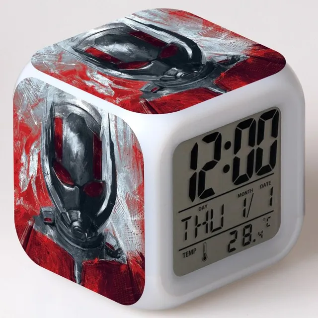 Alarm clock with theme Avengers 23