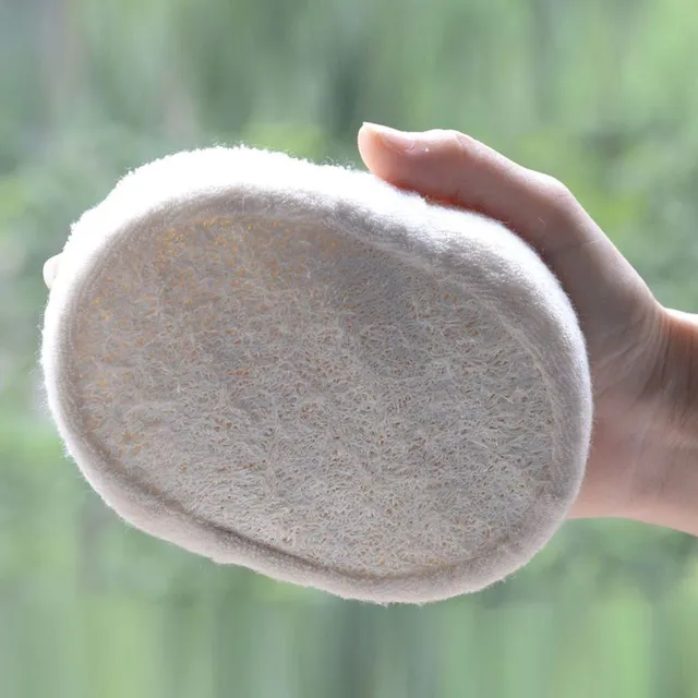 Massage sponge made of natural material also suitable for peeling Magda