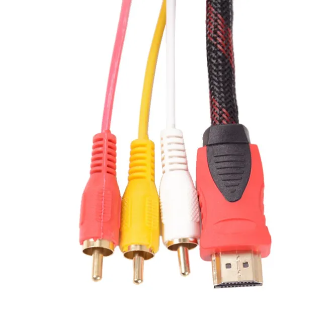 Kábel HDMI na 3RCA