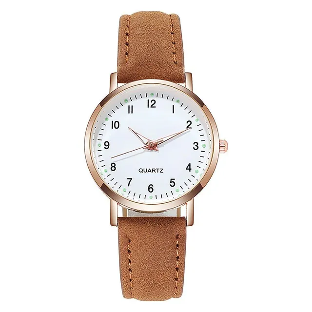 Luminous ladies wrist watch