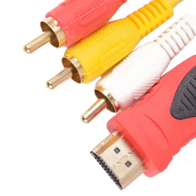 Kabel HDMI do 3RCA