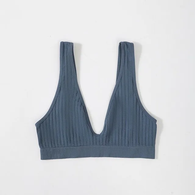 Women's Seamless Push-up Bra With Deep Neckline