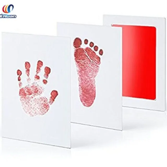 Handprint plate or baby's foot - more colors