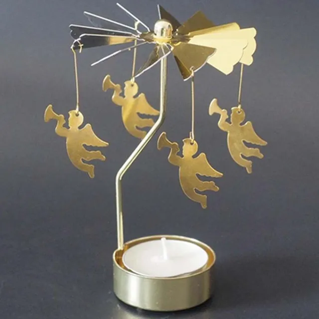 Christmas decorative candlestick Za196 - gold