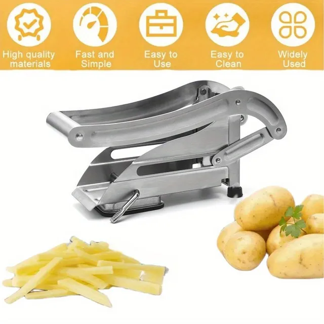 Professional stainless steel potato wheeler - Improved, concentrated, non-slip, multifunctional