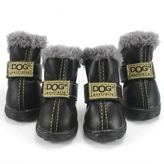 Warm boots for dogs