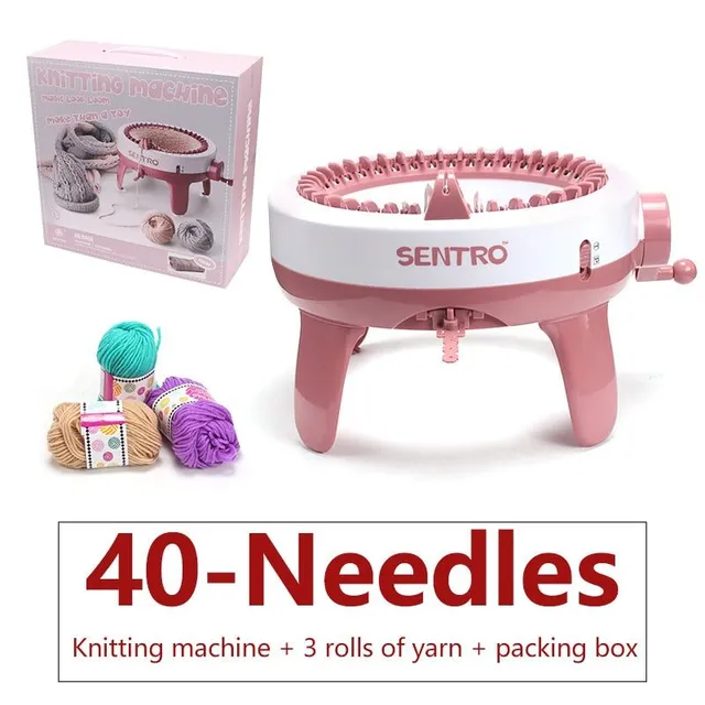 Hand creative needle knitting machine with 22/40/48 needles