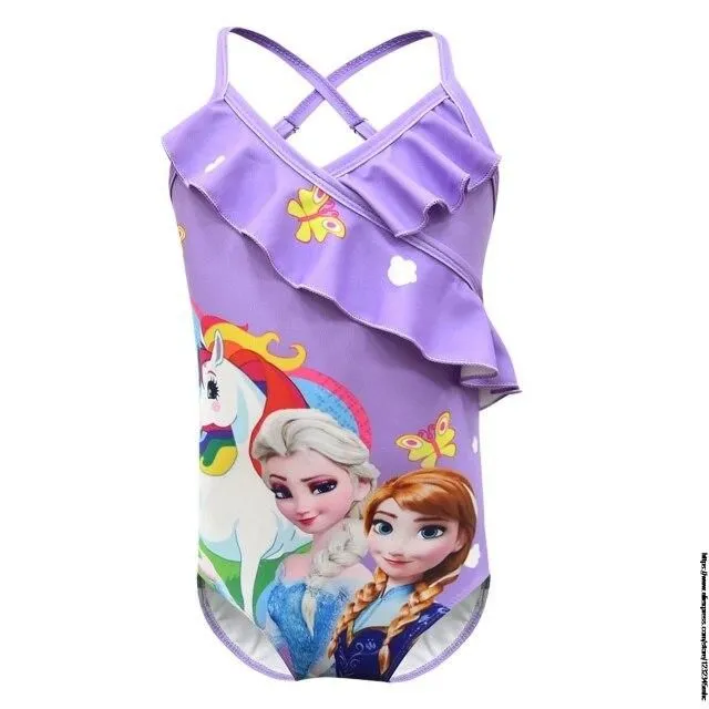 Swimsuit with skirt Frozen