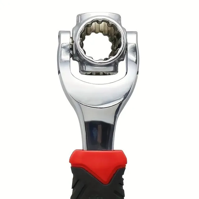52v1 Multifunkčný snímací kľúč set - 8-19mm Proslip Handle & Rotary Kost Design - Universal Key