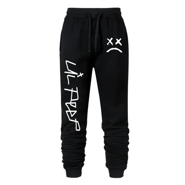 Men's modern sweatpants with Lil print