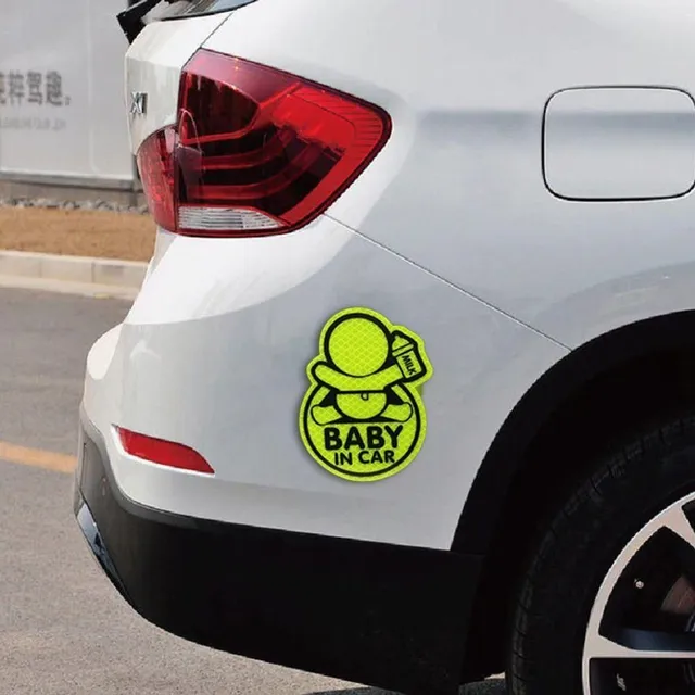 Reflective sticker for Baby in car