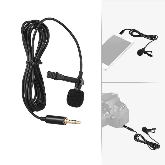 Klopový mikrofon 3.5mm jack / USB-C