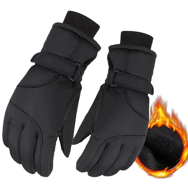 Warme Winterhandschuhe mit weichem Innenfutter für alle Wintersportarten