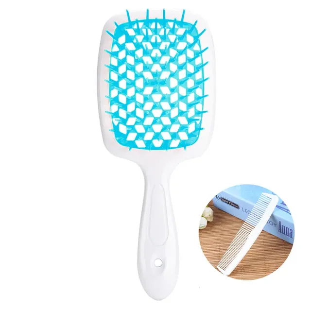 Professional hair brush against static energy - several color variants