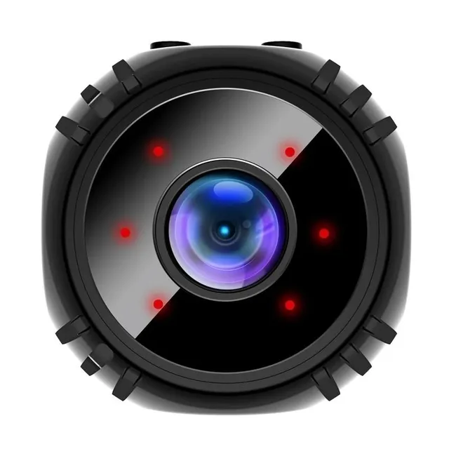 Mini skrytá špionážní kamera bezdrátové noční vidění Hd 1080p detekce pohybu