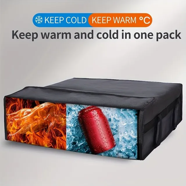 Opakovatelná termotaška na jídlo pro udržení teploty - Přenosná, ideální pro delivery a skladování potravin