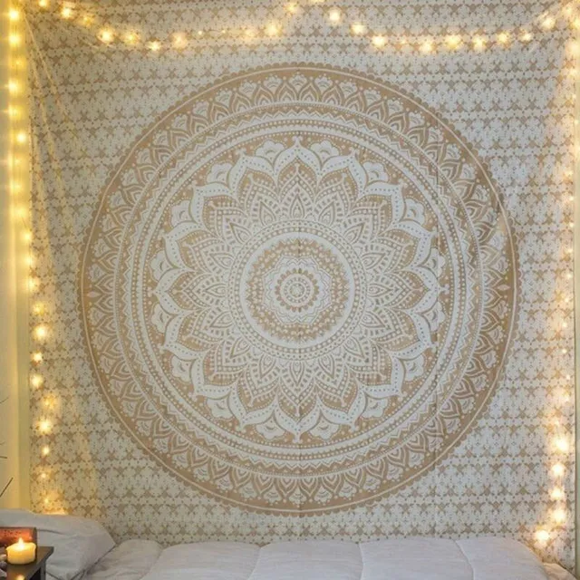 Wall tapestry with mandala of Zonder