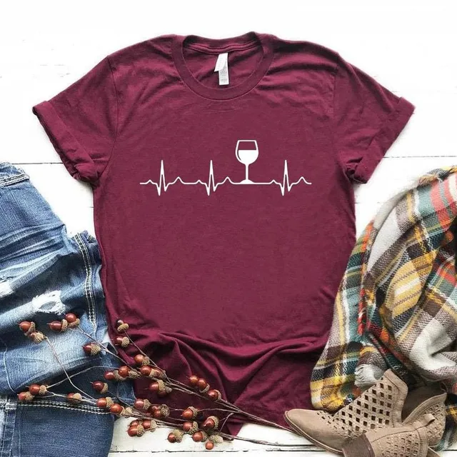 Women's original t-shirt Wine