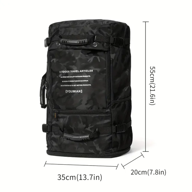 Backpack of men's travel XXL, outdoor climbing, waterproof, with extra large capacity, for business trips and holidays