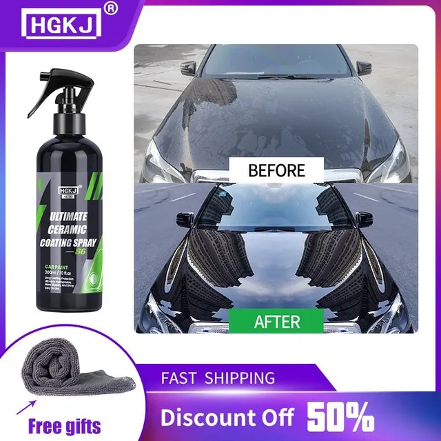 9H Ceramic Coating Hydrochromo Paint Care Nano Top Quick Coat Polymer Detailing Protection Liquid Wax Car Care HGKJ S6