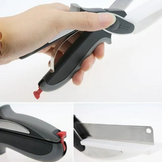 Multi-functional kitchen scissors