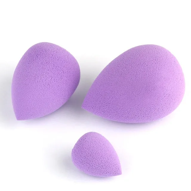 Set of cosmetic mushrooms for make-up - 3 pcs