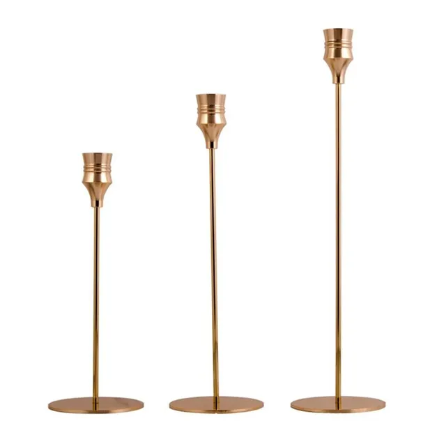 Decoration set for Highlight candles gold-B set