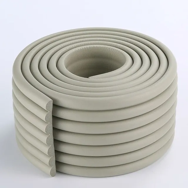 Safety single color rubber belt for edges and corners Patel