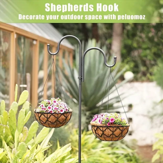 Practical feeder stake with peg for plants - Beauty and features in one for your garden