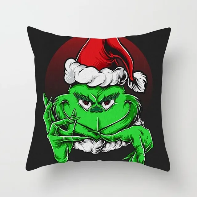 Christmas practical pillowcase with Grinch printing