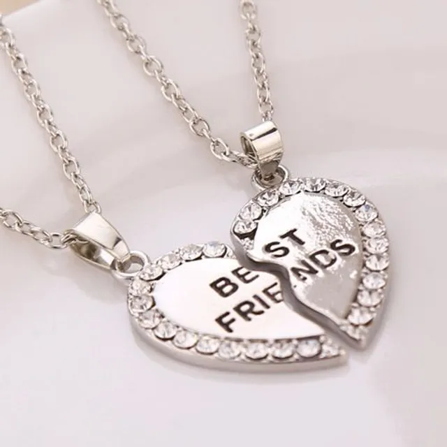 Chain with pendant best friend