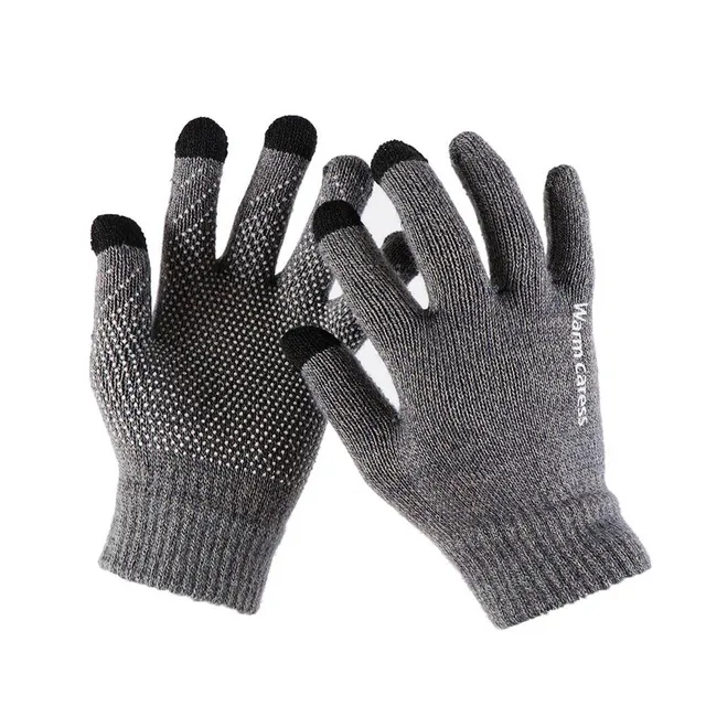 Dotykové zimné rukavice