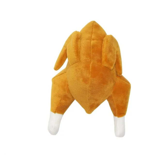 Teddy food from fast food as a bite toy for dogs
