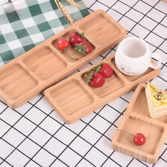 Bamboo serving tray