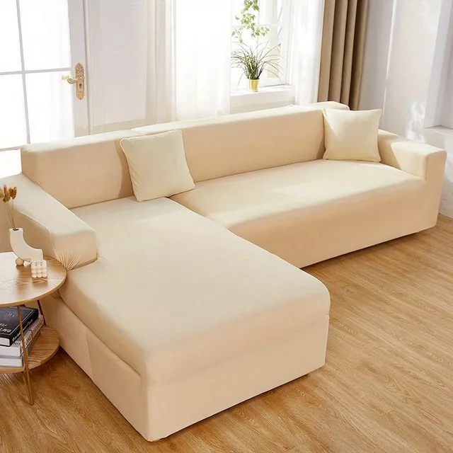 Universal elastic sofa cover - anti-slip, with furniture protection - bedroom, office, living room - comfortable home