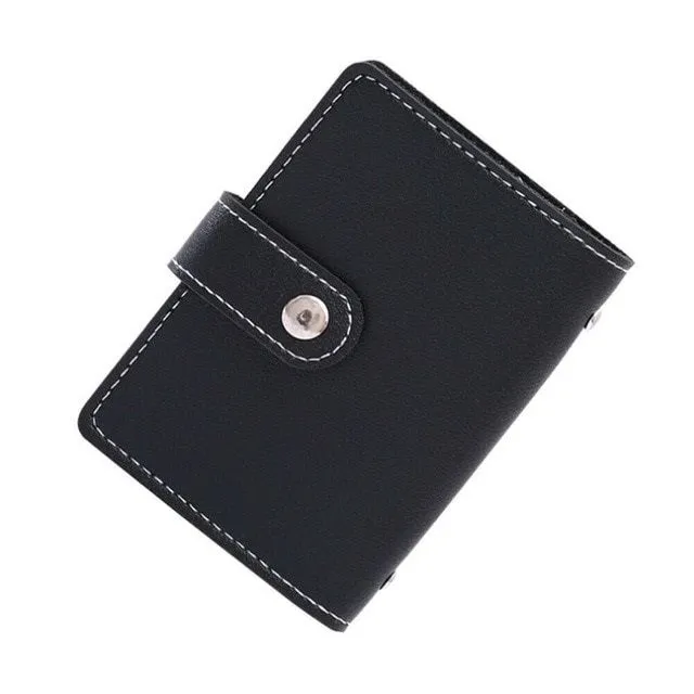 Wallet for cards and documents Black