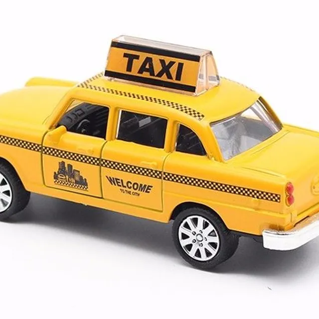 Taxi auto - Žltá