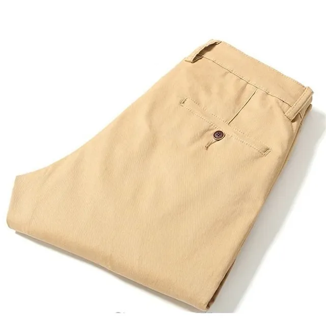 Pantalons de soirée modernes pour homme en matériau extensible pour un port confortable Joel